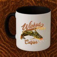 Wicked Fish Catfish Fishing Coffee Mug thumb 2
