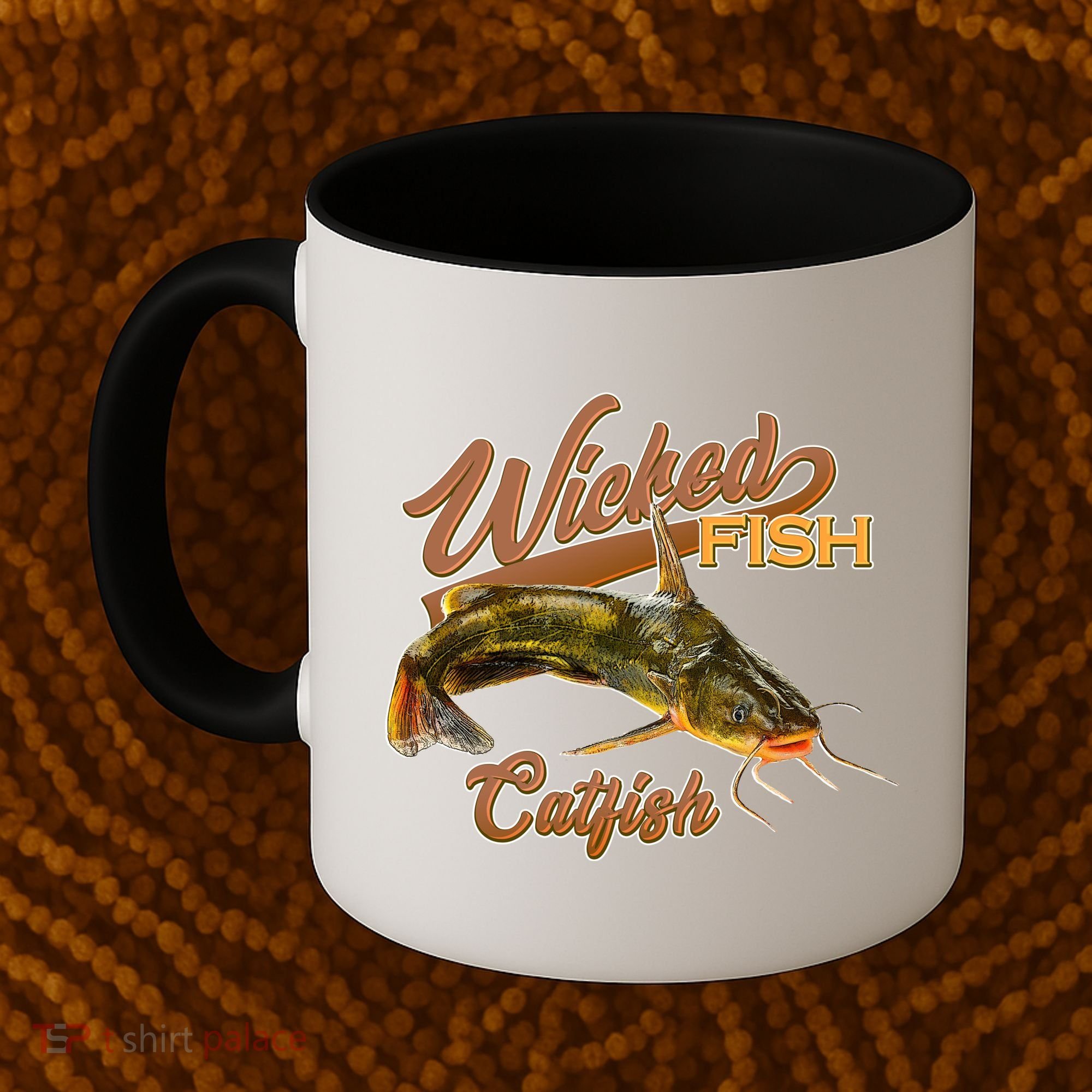 Wicked Fish Catfish Fishing Coffee Mug
