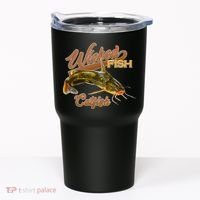 Wicked Fish Catfish Fishing Tumbler thumb 0