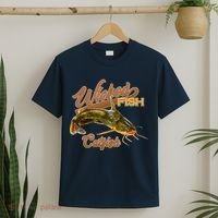 Wicked Fish Catfish Fishing T-Shirt thumb 2