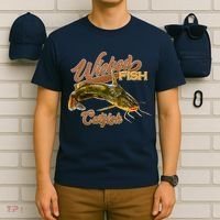 Wicked Fish Catfish Fishing T-Shirt thumb 6