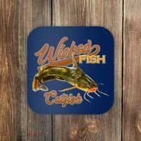 Wicked Fish Catfish Fishing Coaster thumb 0