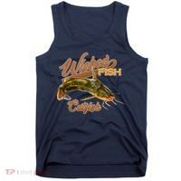 Wicked Fish Catfish Fishing Tank Top thumb 0
