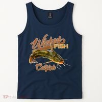 Wicked Fish Catfish Fishing Tank Top thumb 2