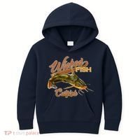 Wicked Fish Catfish Fishing Kids Hoodie thumb 0