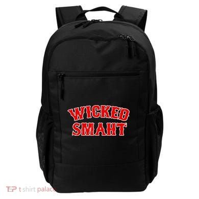 Wicked Smaht Smart Boston Massachusetts Backpack