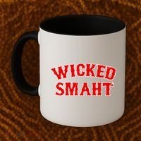 Wicked Smaht Smart Boston Massachusetts Coffee Mug thumb 2