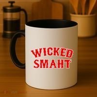 Wicked Smaht Smart Boston Massachusetts Coffee Mug thumb 4