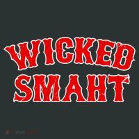Wicked Smaht Smart Boston Massachusetts Infant Baby Jersey Bodysuit thumb 2