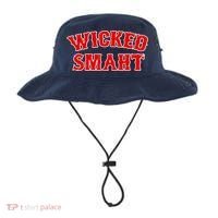 Wicked Smaht Smart Boston Massachusetts Bucket Hat thumb 0