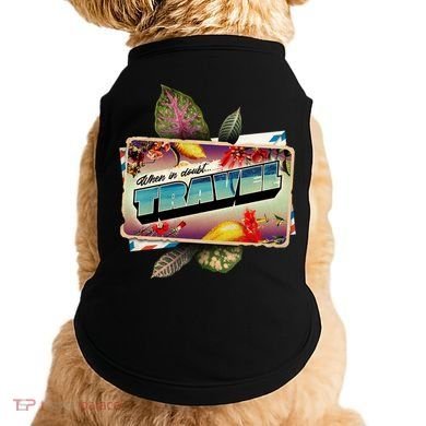 When In Doubt Travel Doggie Tank