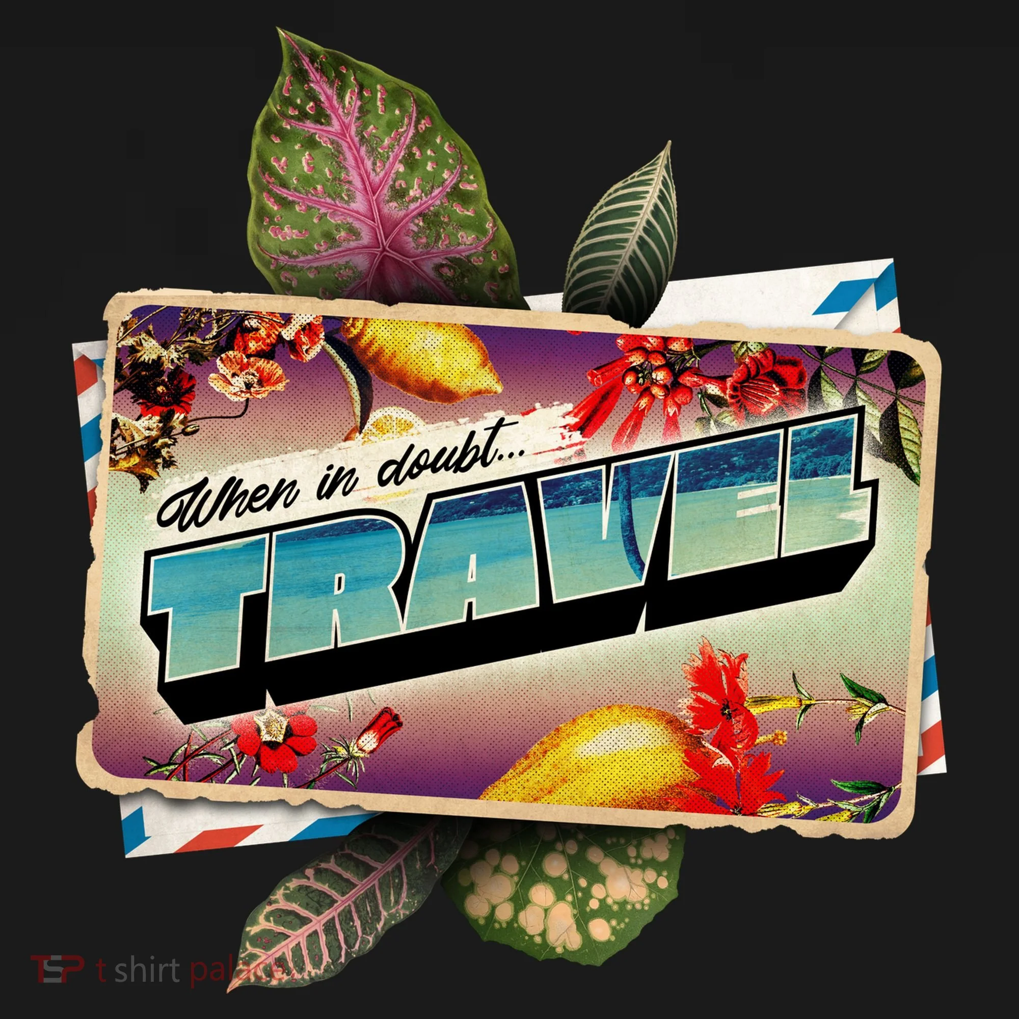 When In Doubt Travel Doggie Tank