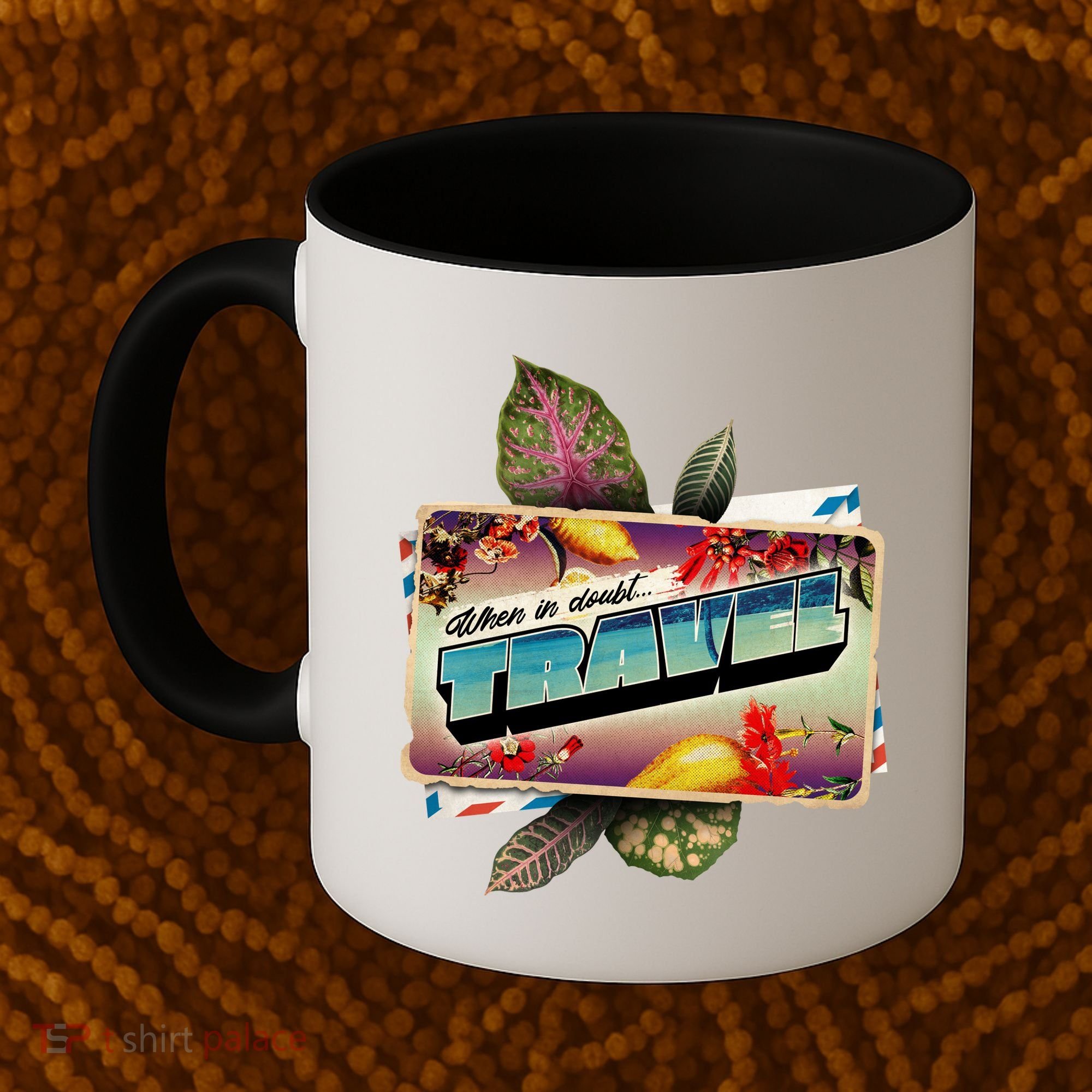When In Doubt Travel Coffee Mug