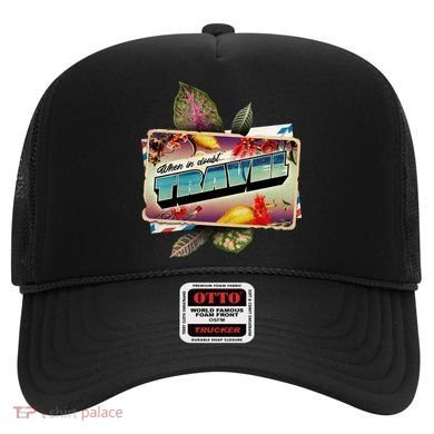 When In Doubt Travel Hat