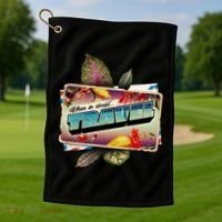 When In Doubt Travel Golf Towel thumb 1