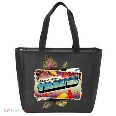 When In Doubt Travel Tote Bag