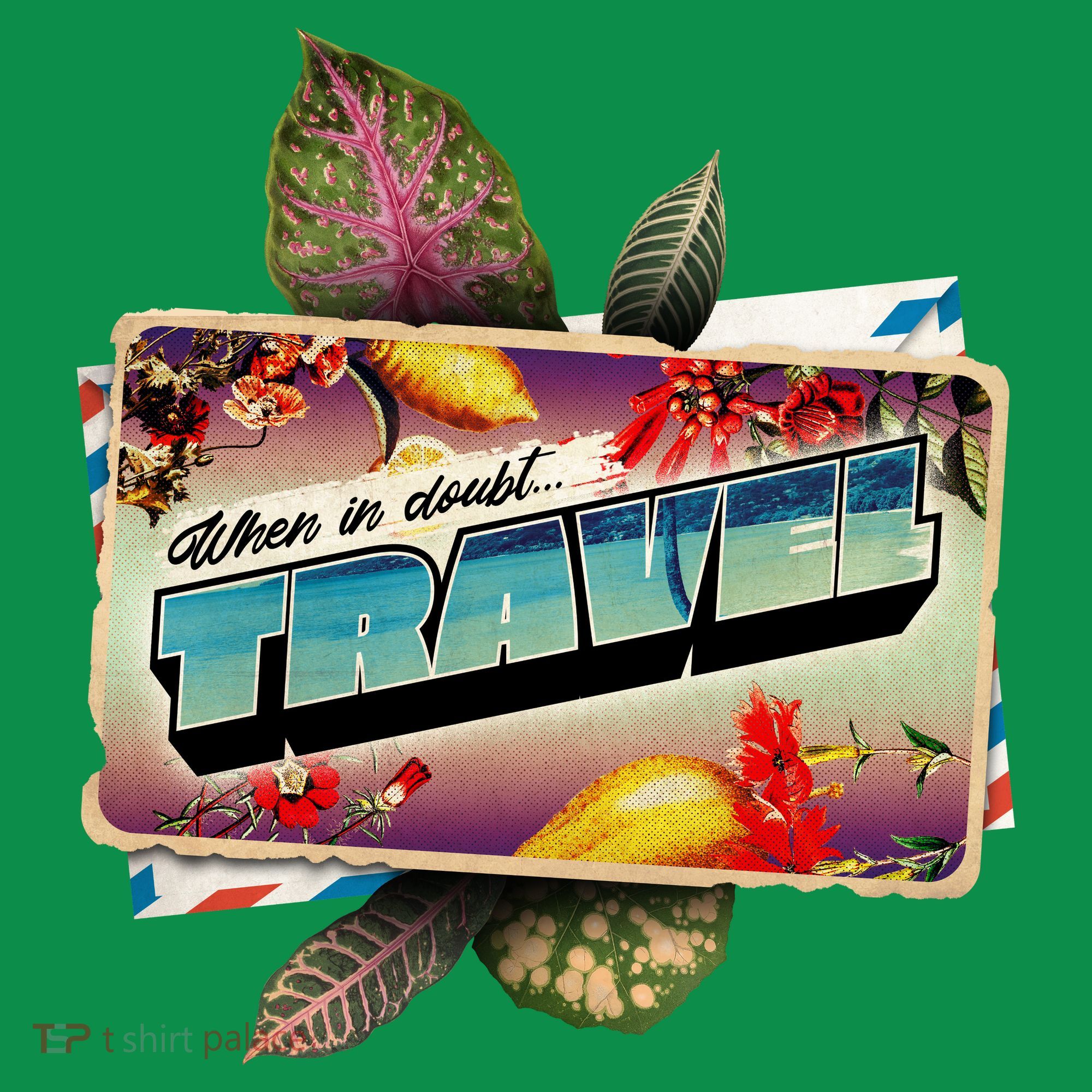When In Doubt Travel Button