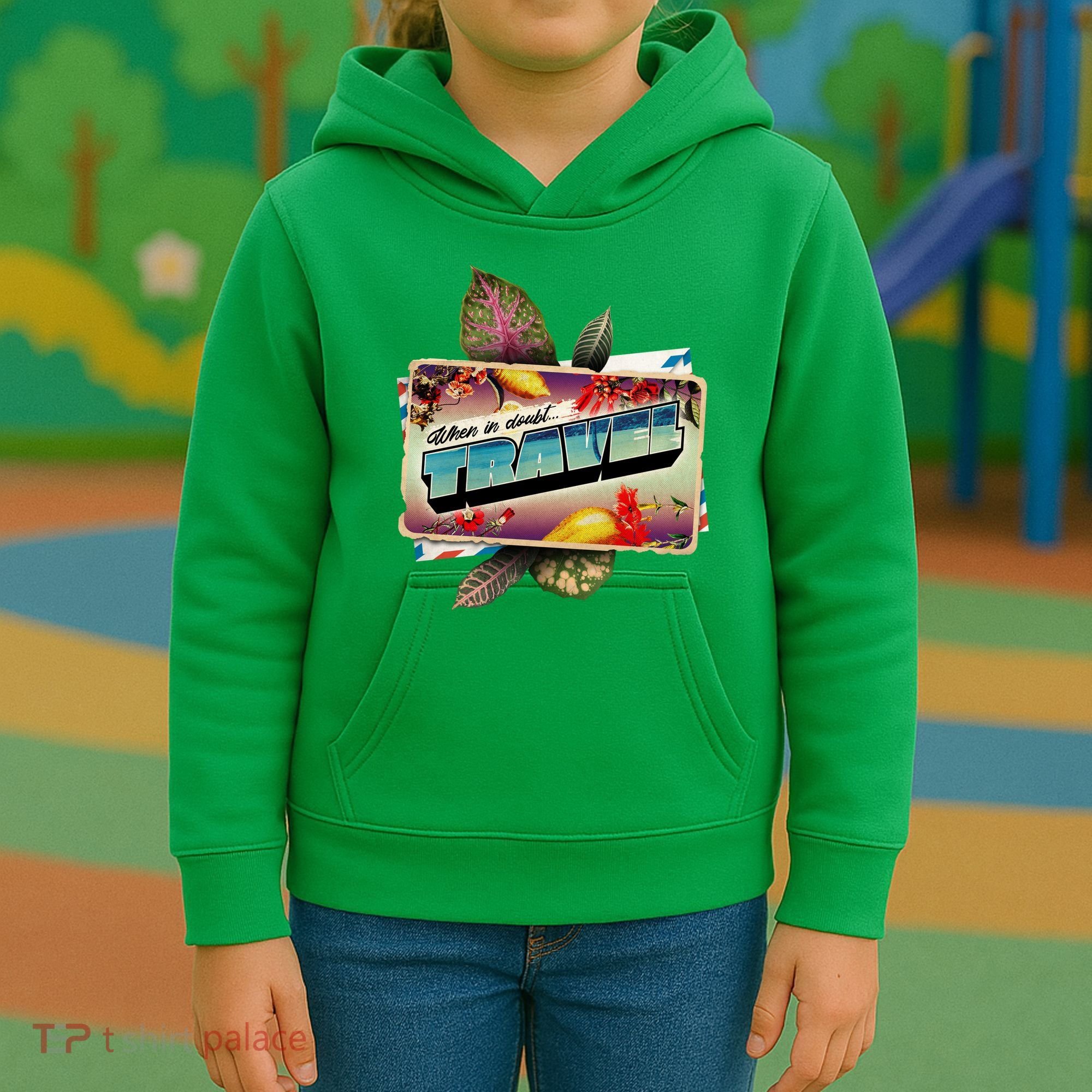 When In Doubt Travel Kids Hoodie