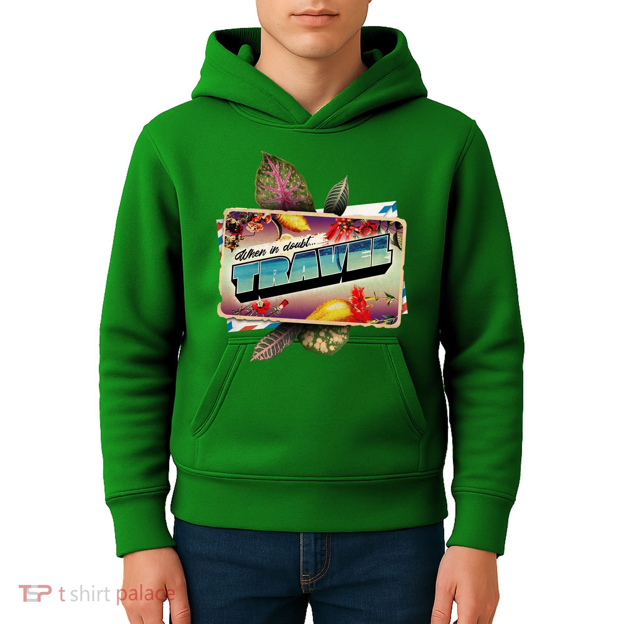 When In Doubt Travel Kids Hoodie