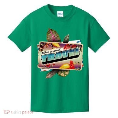 When In Doubt Travel Kids T-Shirt