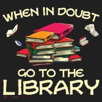 When In Doubt Go To The Library Book Lovers Tumbler thumb 3
