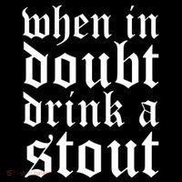 When In Doubt Drink A Stout Oktoberfest Funny Women's Hoodie thumb 2