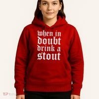 When In Doubt Drink A Stout Oktoberfest Funny Hoodie thumb 5