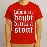 When In Doubt Drink A Stout Oktoberfest Funny T-Shirt thumb 3