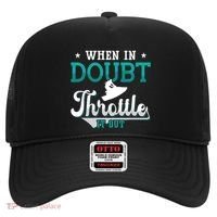 When In Doubt Throttle It Out Jet Ski Ride Jet Skiing Jetski Gift Hat thumb 0