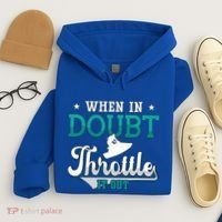 When In Doubt Throttle It Out Jet Ski Ride Jet Skiing Jetski Gift Hoodie thumb 4