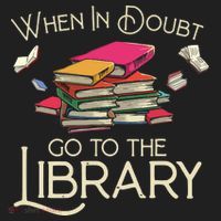 When In Doubt Go To The Library Readers Gift Tumbler thumb 3