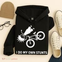 Wo I Do My Own Stunts Bicycle Hoodie thumb 4