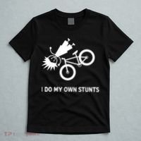 Wo I Do My Own Stunts Bicycle T-Shirt thumb 5