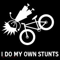 Wo I Do My Own Stunts Bicycle Baby Bodysuit thumb 2