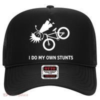 Wo I Do My Own Stunts Bicycle Hat thumb 0