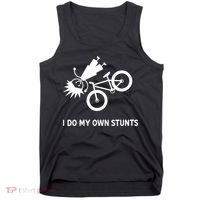 Wo I Do My Own Stunts Bicycle Tank Top thumb 0