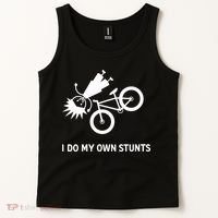 Wo I Do My Own Stunts Bicycle Tank Top thumb 2