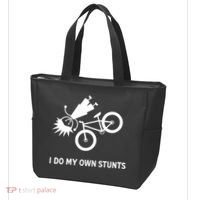 Wo I Do My Own Stunts Bicycle Tote Bag thumb 3
