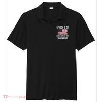 When I Die DonT Let Me Vote Democrat Flag 4th Of July Sport-Tek Posi-UV Pro Polo thumb 0