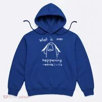What Is Even Happening Hoodie thumb 0