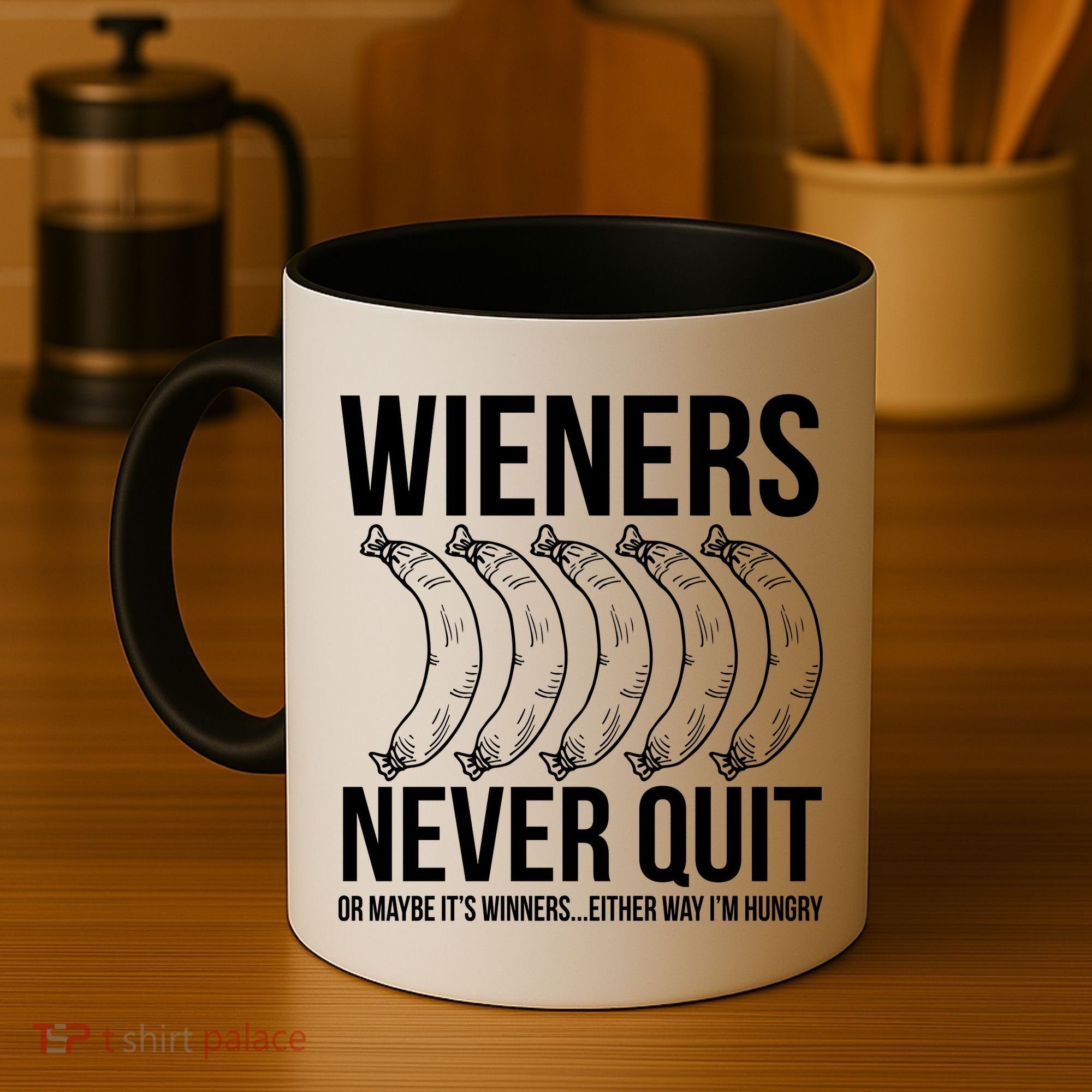 Wieners Never Quite Coffee Mug
