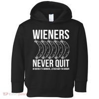 Wieners Never Quite Toddler Hoodie thumb 0