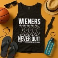 Wieners Never Quite Tank Top thumb 4