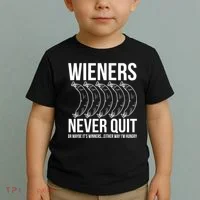 Wieners Never Quite Toddler T-Shirt thumb 2