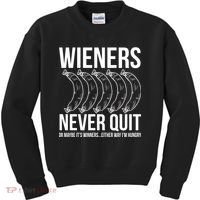 Wieners Never Quite Kids Sweatshirt thumb 0