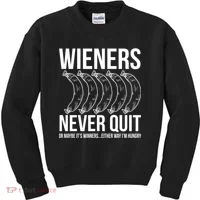 Wieners Never Quite Kids Sweatshirt thumb 0