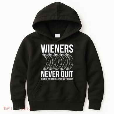 Wieners Never Quite Kids Hoodie