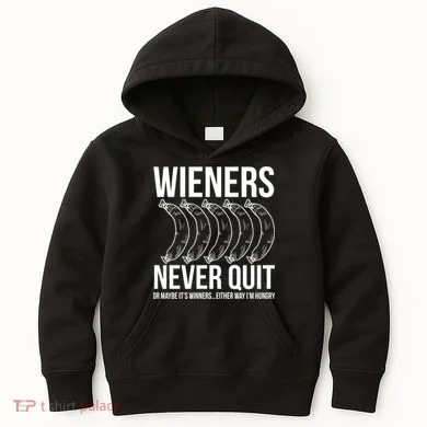 Wieners Never Quite Kids Hoodie