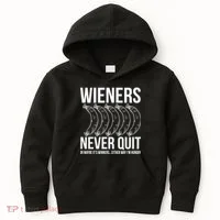Wieners Never Quite Kids Hoodie thumb 0