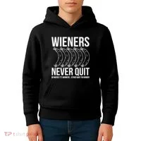 Wieners Never Quite Kids Hoodie thumb 4